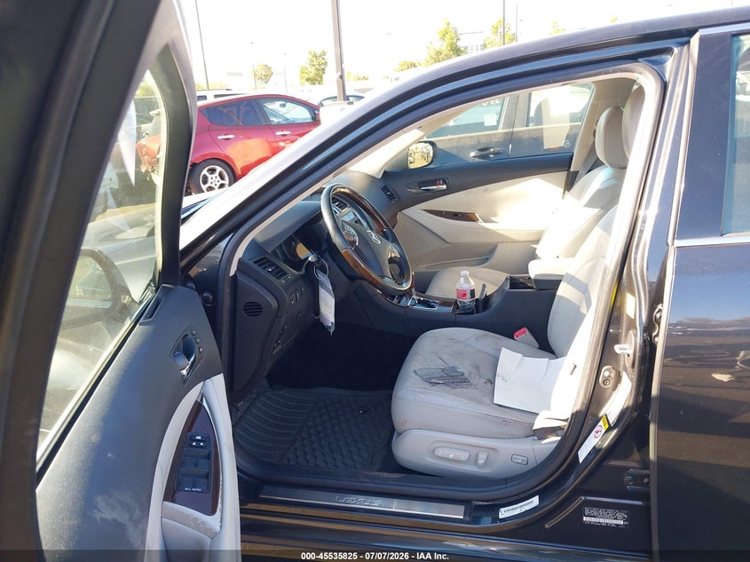 2011 Lexus Es 350 VIN JTHBK1EGXB2428856 IAAI salvage auction — LEFT FRONT, Salvage Certificate (California), sold $775 on 2026-07-24 (photo 5)
