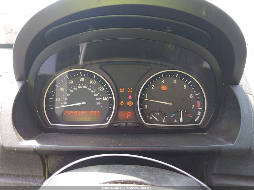 2005 BMW X3 VIN WBXPA93405WD15051 IAAI salvage auction — NORMAL WEAR, Clear (Tennessee), sold $225 on 2026-07-09 (photo 7)
