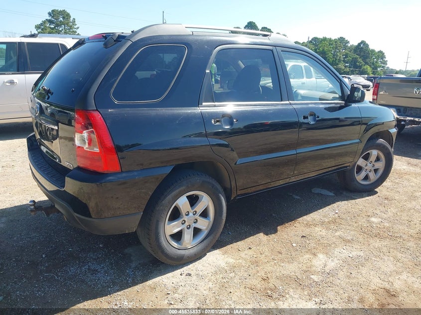 2010 Kia Sportage VIN KNDKG3A33A7720335 IAAI salvage auction — NORMAL WEAR, Original (Texas), sold $25 on 2026-07-23 (photo 4)