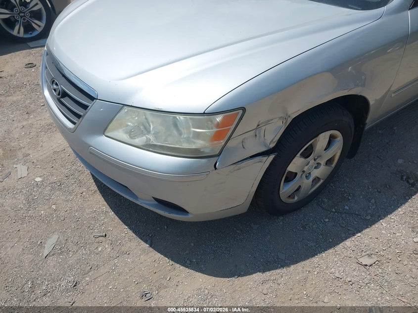2009 Hyundai Sonata VIN 5NPET46C99H572366 IAAI salvage auction — NORMAL WEAR, Clear (Indiana), sold $300 on 2026-07-08 (photo 6)