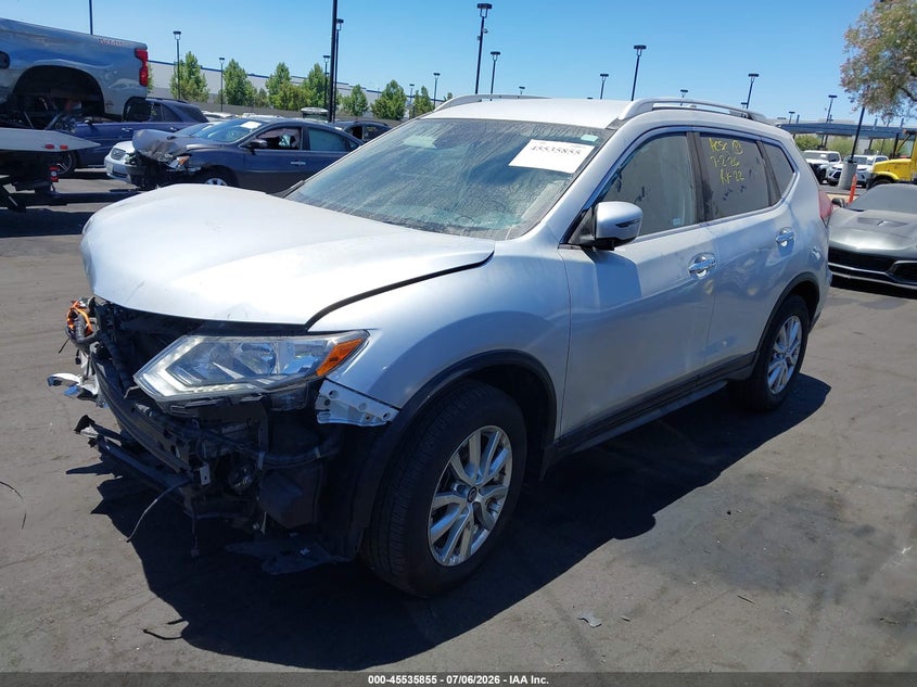 2020 Nissan Rogue VIN JN8AT2MT2LW010790 IAAI salvage auction — FRONT END, Salvage Title, sold $1,100 on 2026-07-24 (photo 2)