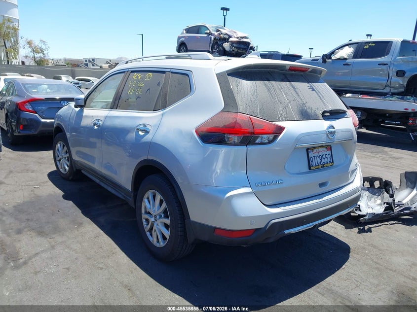 2020 Nissan Rogue VIN JN8AT2MT2LW010790 IAAI salvage auction — FRONT END, Salvage Title, sold $1,100 on 2026-07-24 (photo 3)