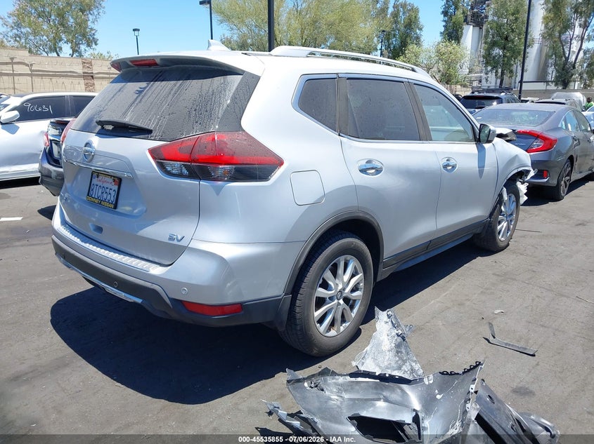 2020 Nissan Rogue VIN JN8AT2MT2LW010790 IAAI salvage auction — FRONT END, Salvage Title, sold $1,100 on 2026-07-24 (photo 4)