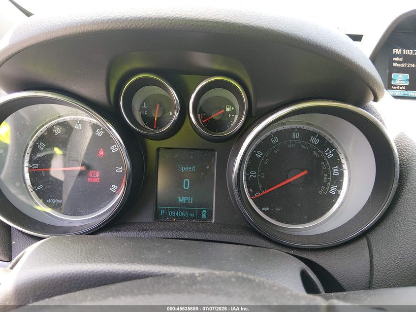 2015 Buick Encore VIN KL4CJASB1FB223380 IAAI salvage auction — NORMAL WEAR, Original (Texas), sold $2,950 on 2026-07-20 (photo 7)