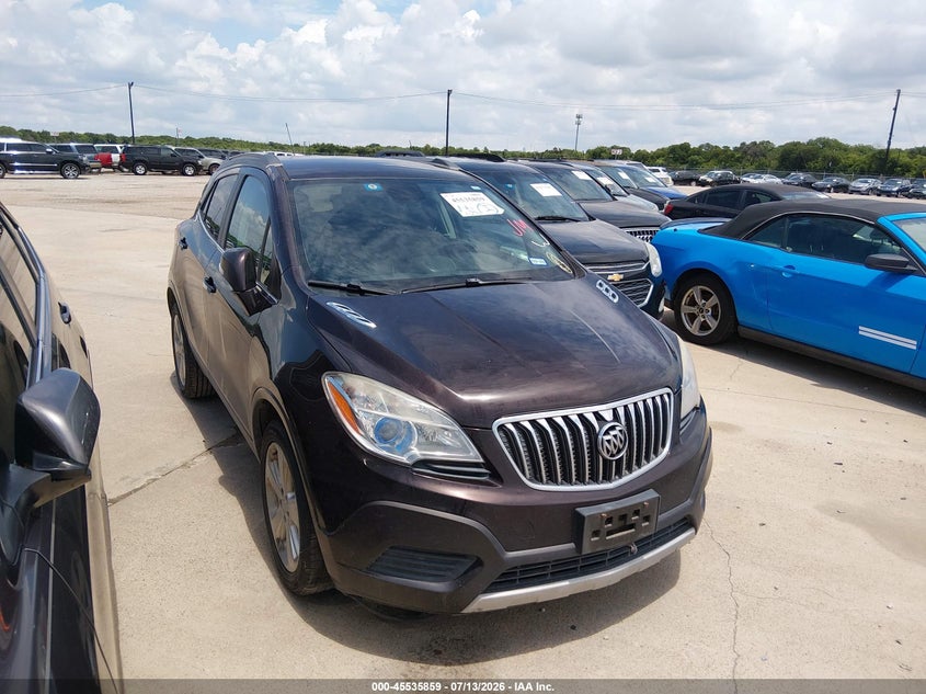 2015 Buick Encore VIN KL4CJASB1FB223380 IAAI salvage auction — NORMAL WEAR, Original (Texas), sold $2,950 on 2026-07-20 (photo 1)