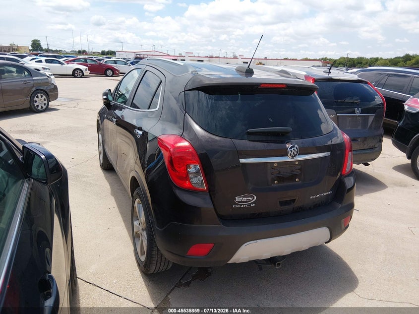 2015 Buick Encore VIN KL4CJASB1FB223380 IAAI salvage auction — NORMAL WEAR, Original (Texas), sold $2,950 on 2026-07-20 (photo 3)