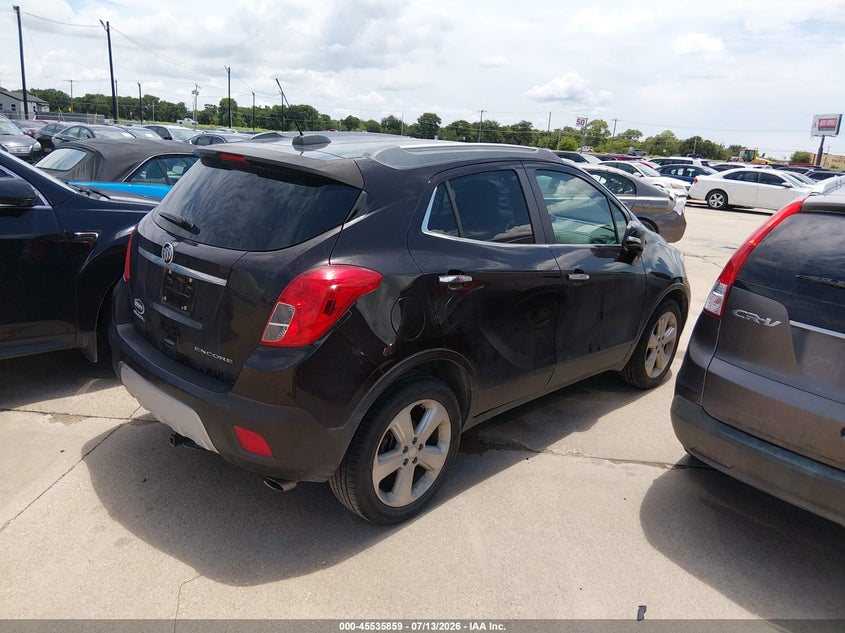 2015 Buick Encore VIN KL4CJASB1FB223380 IAAI salvage auction — NORMAL WEAR, Original (Texas), sold $2,950 on 2026-07-20 (photo 4)