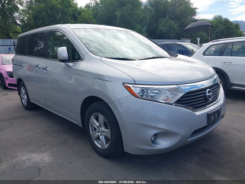 2012 Nissan Quest VIN JN8AE2KP0C9043673 IAAI salvage auction — REAR END, Salvage (Utah), sold $900 on 2026-07-30 (photo 1)