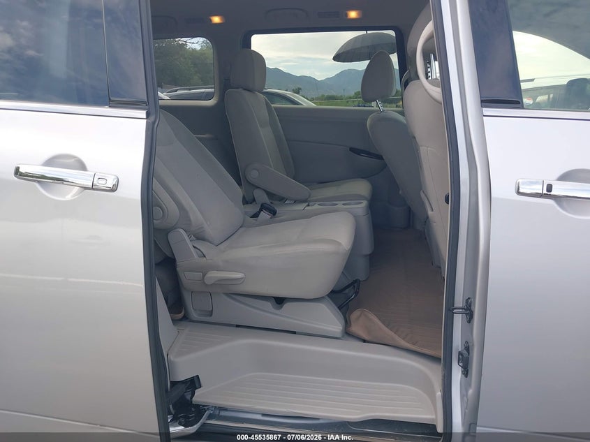 2012 Nissan Quest VIN JN8AE2KP0C9043673 IAAI salvage auction — REAR END, Salvage (Utah), sold $900 on 2026-07-30 (photo 8)