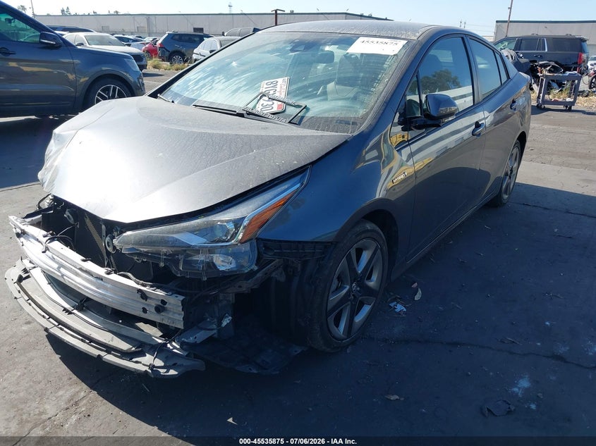 2020 Toyota VIN JTDKARFU1L3117447 IAAI salvage auction — RIGHT FRONT, Salvage Title, sold $5,650 on 2026-07-22 (photo 2)