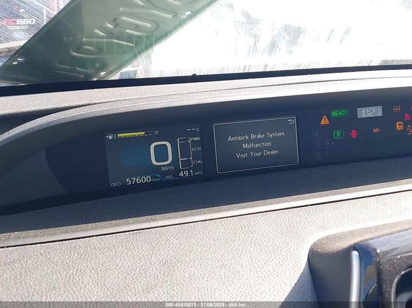 2020 Toyota VIN JTDKARFU1L3117447 IAAI salvage auction — RIGHT FRONT, Salvage Title, sold $5,650 on 2026-07-22 (photo 7)