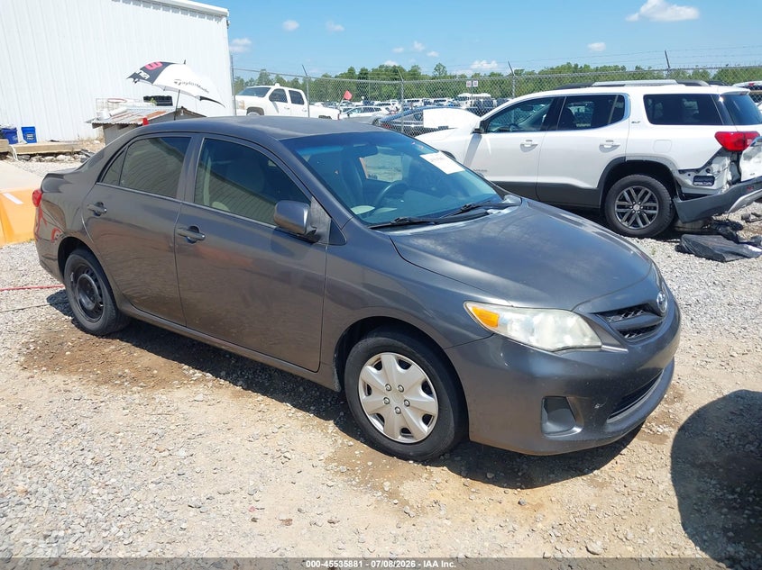 2013 Toyota Corolla VIN 5YFBU4EE0DP093087 IAAI salvage auction — NORMAL WEAR, Clear (Mississippi), sold $625 on 2026-07-24 (photo 1)