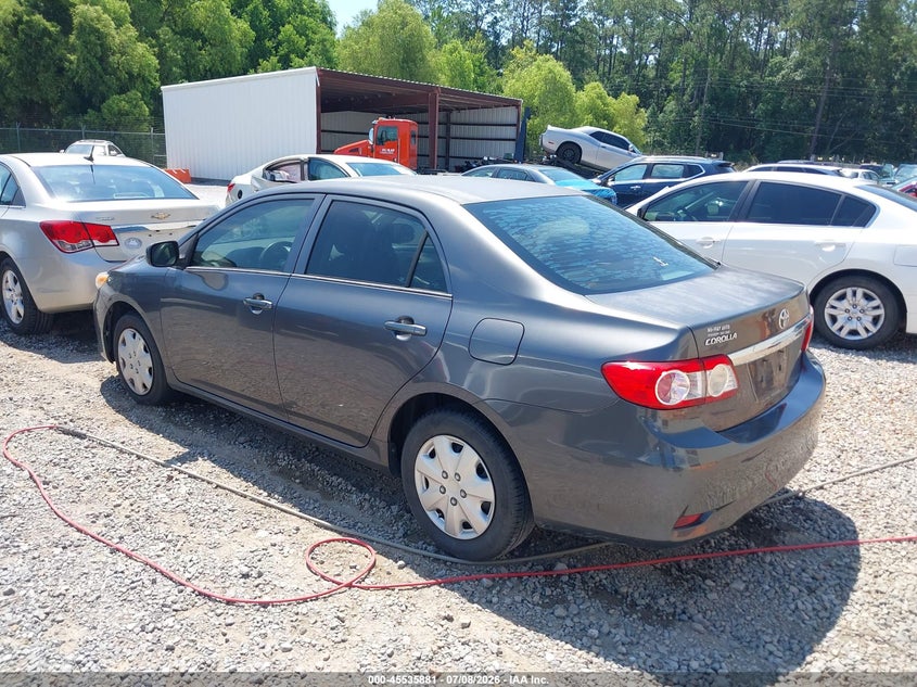 2013 Toyota Corolla VIN 5YFBU4EE0DP093087 IAAI salvage auction — NORMAL WEAR, Clear (Mississippi), sold $625 on 2026-07-24 (photo 3)