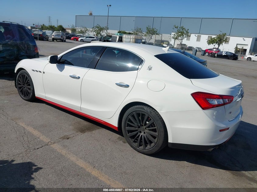 2015 Maserati Ghibli VIN ZAM57RTA6F1143088 IAAI salvage auction — FRONT END, Rebuildable (Florida), sold $6,300 on 2026-08-10 (photo 3)