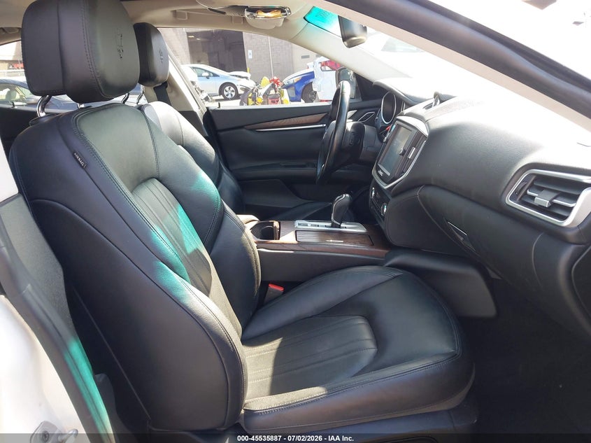 2015 Maserati Ghibli VIN ZAM57RTA6F1143088 IAAI salvage auction — FRONT END, Rebuildable (Florida), sold $6,300 on 2026-08-10 (photo 5)