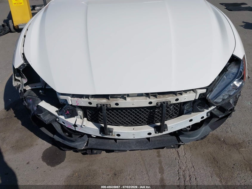 2015 Maserati Ghibli VIN ZAM57RTA6F1143088 IAAI salvage auction — FRONT END, Rebuildable (Florida), sold $6,300 on 2026-08-10 (photo 6)