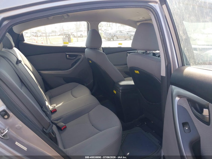 2013 Hyundai Elantra VIN KMHDH4AE7DU710051 IAAI salvage auction — FRONT END, Salvage (California), sold $600 on 2026-07-28 (photo 8)