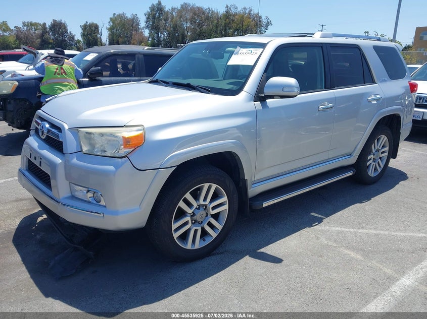 2011 Toyota 4runner VIN JTEBU5JR3B5076918 IAAI salvage auction — RIGHT SIDE, Salvage (California), sold $6,100 on 2026-07-30 (photo 2)