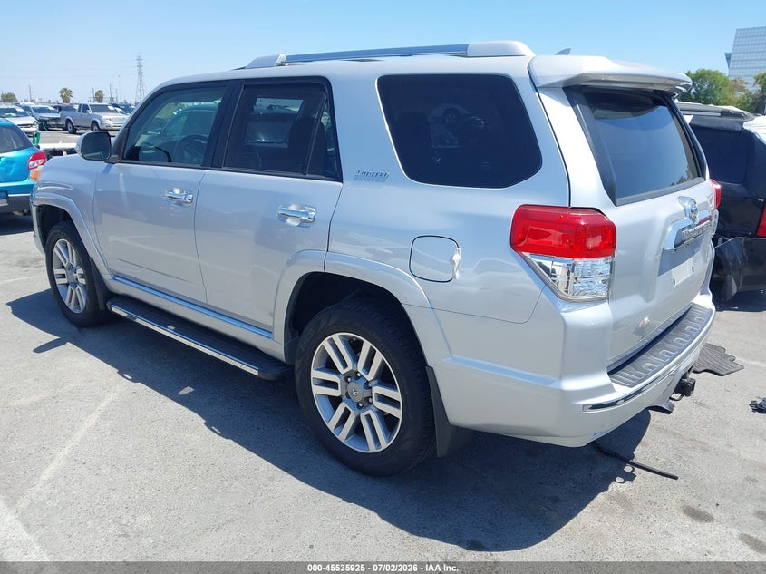 2011 Toyota 4runner VIN JTEBU5JR3B5076918 IAAI salvage auction — RIGHT SIDE, Salvage (California), sold $6,100 on 2026-07-30 (photo 3)