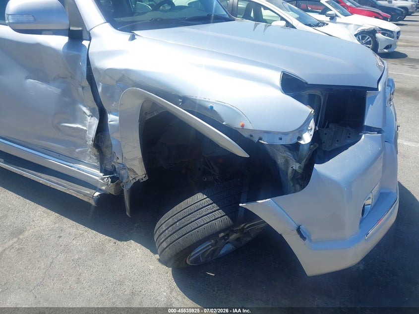 2011 Toyota 4runner VIN JTEBU5JR3B5076918 IAAI salvage auction — RIGHT SIDE, Salvage (California), sold $6,100 on 2026-07-30 (photo 6)