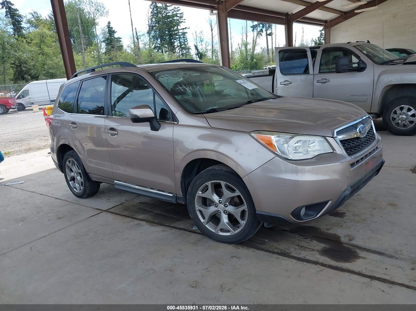 2015 Subaru Forester VIN JF2SJAWC9FH517998 IAAI salvage auction — LEFT FRONT, Bill Of Sale (Washington), sold $1,150 on 2026-07-29 (photo 1)