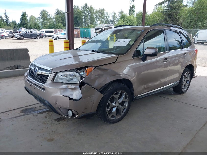 2015 Subaru Forester VIN JF2SJAWC9FH517998 IAAI salvage auction — LEFT FRONT, Bill Of Sale (Washington), sold $1,150 on 2026-07-29 (photo 2)