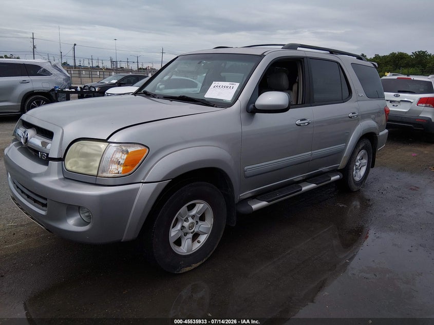 2006 Toyota Sequoia VIN 5TDZT34A36S275158 IAAI salvage auction — NORMAL WEAR, Clear (Montana), sold $1,250 on 2026-07-29 (photo 2)