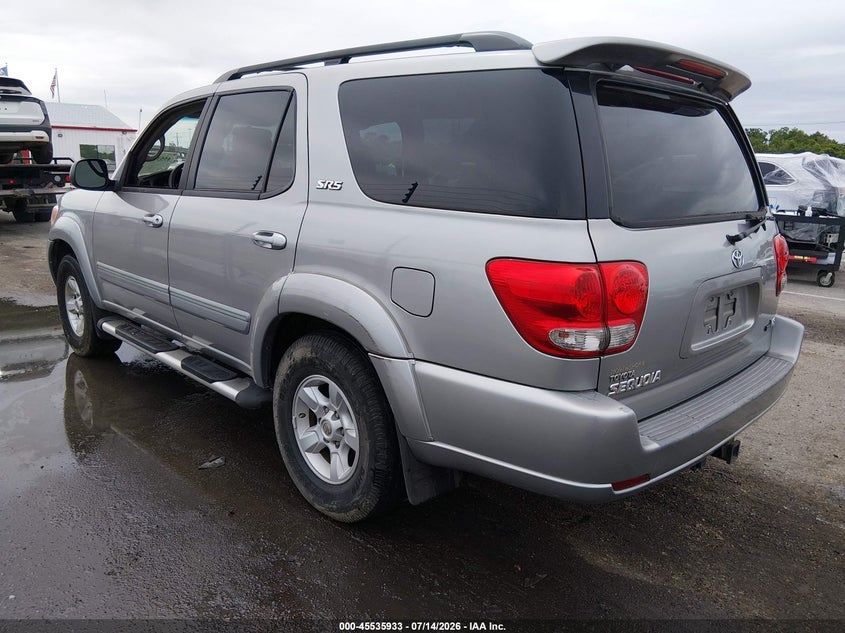 2006 Toyota Sequoia VIN 5TDZT34A36S275158 IAAI salvage auction — NORMAL WEAR, Clear (Montana), sold $1,250 on 2026-07-29 (photo 3)