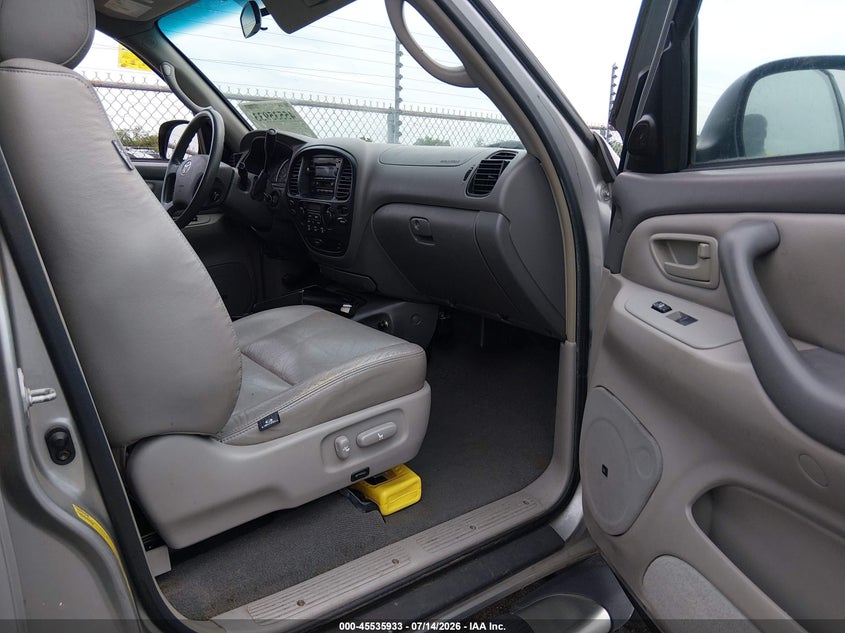 2006 Toyota Sequoia VIN 5TDZT34A36S275158 IAAI salvage auction — NORMAL WEAR, Clear (Montana), sold $1,250 on 2026-07-29 (photo 5)