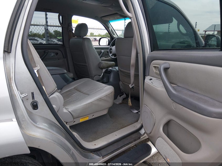 2006 Toyota Sequoia VIN 5TDZT34A36S275158 IAAI salvage auction — NORMAL WEAR, Clear (Montana), sold $1,250 on 2026-07-29 (photo 8)