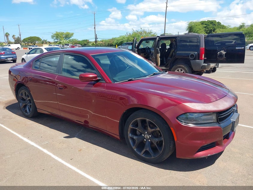 2017 Dodge Charger VIN 2C3CDXHG4HH541222 IAAI salvage auction — FRONT & REAR, Clear (Hawaii), sold $1,200 on 2026-08-04 (photo 1)