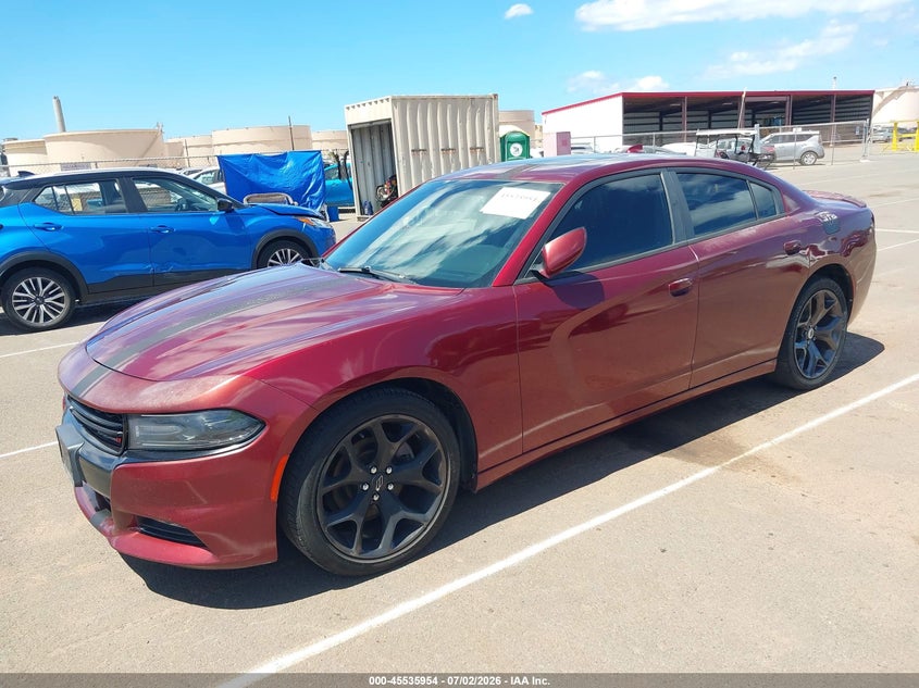 2017 Dodge Charger VIN 2C3CDXHG4HH541222 IAAI salvage auction — FRONT & REAR, Clear (Hawaii), sold $1,200 on 2026-08-04 (photo 2)