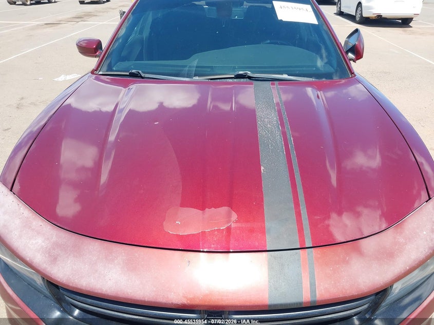 2017 Dodge Charger VIN 2C3CDXHG4HH541222 IAAI salvage auction — FRONT & REAR, Clear (Hawaii), sold $1,200 on 2026-08-04 (photo 6)