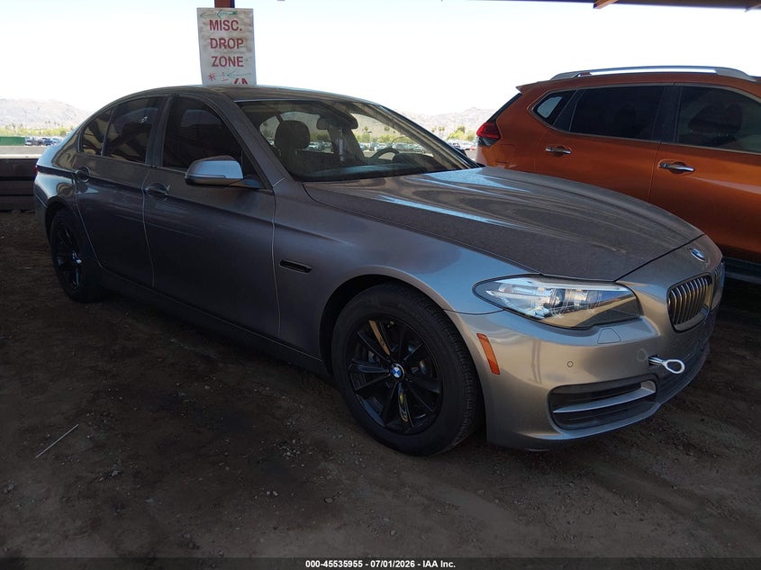 2014 BMW 5er VIN WBA5A5C59ED506981 IAAI salvage auction — NORMAL WEAR, Clear-Dealer Only (Arizona), sold $1,750 on 2026-07-28 (photo 1)
