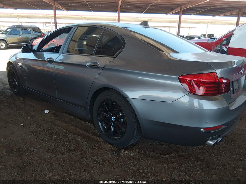 2014 BMW 5er VIN WBA5A5C59ED506981 IAAI salvage auction — NORMAL WEAR, Clear-Dealer Only (Arizona), sold $1,750 on 2026-07-28 (photo 3)