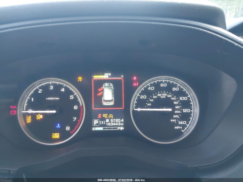 2019 Subaru Forester VIN JF2SKASC7KH489406 IAAI salvage auction — NORMAL WEAR, Clear (New Jersey), sold $2,900 on 2026-07-14 (photo 7)