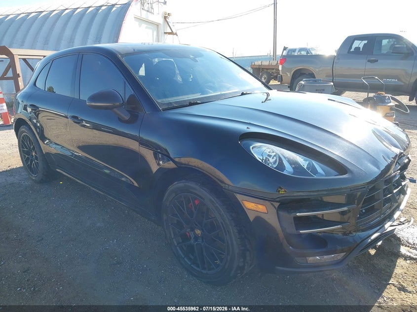 2015 Porsche Macan VIN WP1AF2A52FLB98367 IAAI salvage auction — FRONT END, Salvage (Montana), sold $9,000 on 2026-08-22 (photo 1)