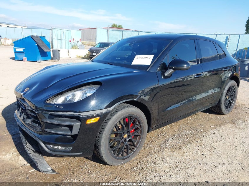 2015 Porsche Macan VIN WP1AF2A52FLB98367 IAAI salvage auction — FRONT END, Salvage (Montana), sold $9,000 on 2026-08-22 (photo 2)