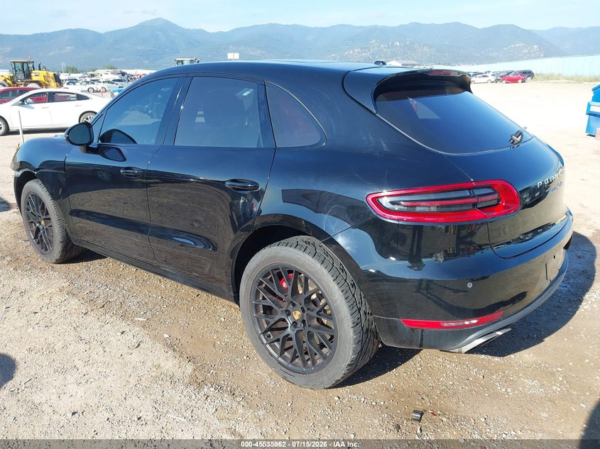 2015 Porsche Macan VIN WP1AF2A52FLB98367 IAAI salvage auction — FRONT END, Salvage (Montana), sold $9,000 on 2026-08-22 (photo 3)