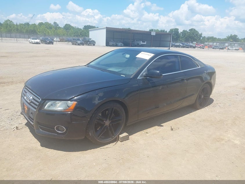 2012 Audi A5 VIN WAUCFAFR0CA044969 IAAI salvage auction — Burn Engine, Salvage (Tennessee), sold $25 on 2026-07-29 (photo 2)
