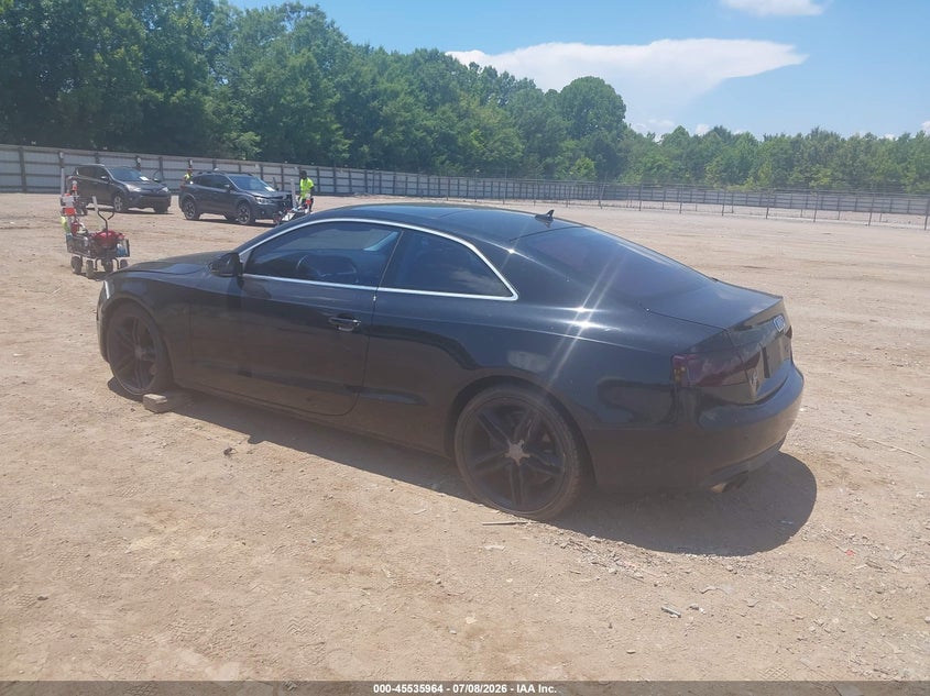 2012 Audi A5 VIN WAUCFAFR0CA044969 IAAI salvage auction — Burn Engine, Salvage (Tennessee), sold $25 on 2026-07-29 (photo 3)