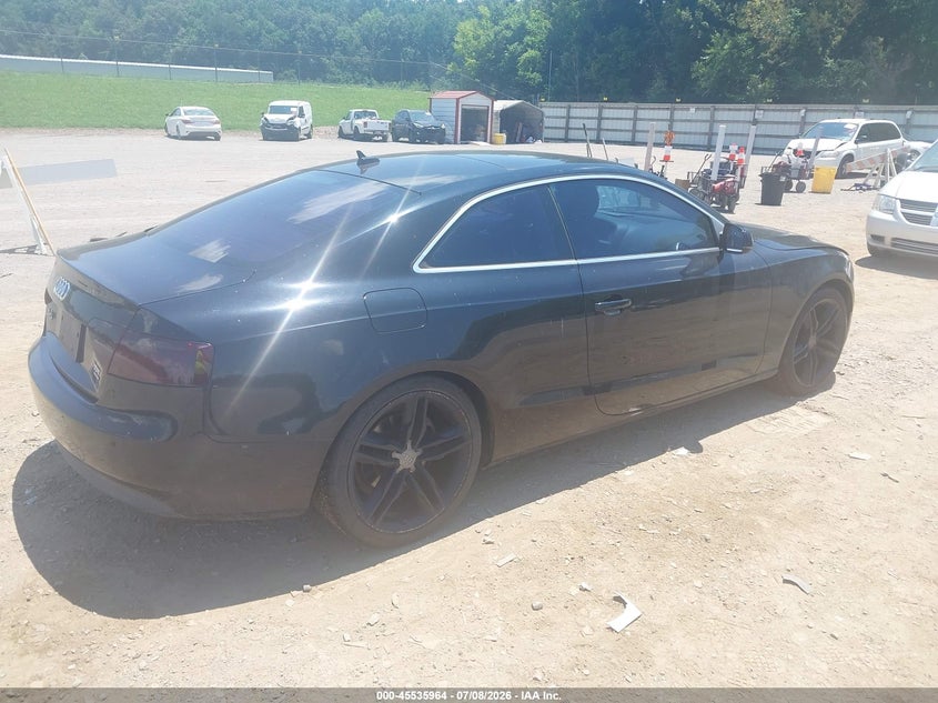 2012 Audi A5 VIN WAUCFAFR0CA044969 IAAI salvage auction — Burn Engine, Salvage (Tennessee), sold $25 on 2026-07-29 (photo 4)