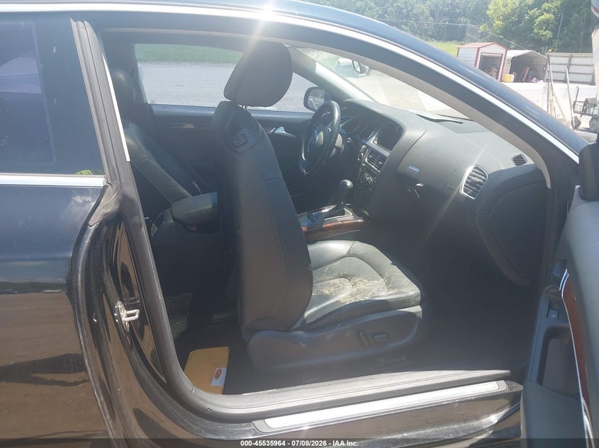 2012 Audi A5 VIN WAUCFAFR0CA044969 IAAI salvage auction — Burn Engine, Salvage (Tennessee), sold $25 on 2026-07-29 (photo 5)