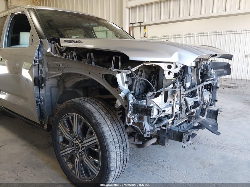2024 Toyota Sequoia VIN 7SVAAABA9RX038026 IAAI salvage auction — FRONT END, Salvage Title, sold $25,750 on 2026-07-24 (photo 6)