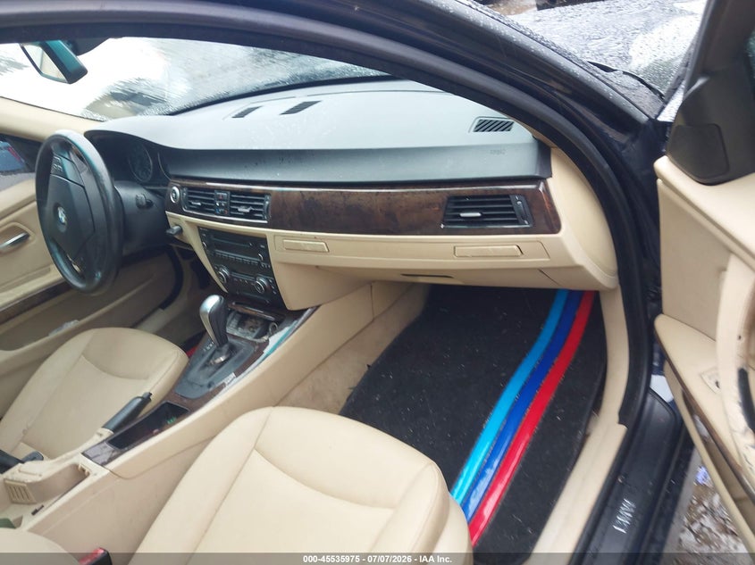 2008 BMW 3 series VIN WBAVA37578NL51148 IAAI salvage auction — FRONT END, Clear (Massachusetts), sold $375 on 2026-07-14 (photo 5)