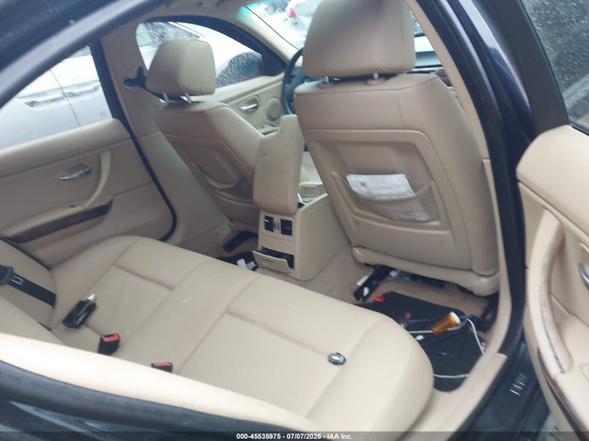 2008 BMW 3 series VIN WBAVA37578NL51148 IAAI salvage auction — FRONT END, Clear (Massachusetts), sold $375 on 2026-07-14 (photo 8)
