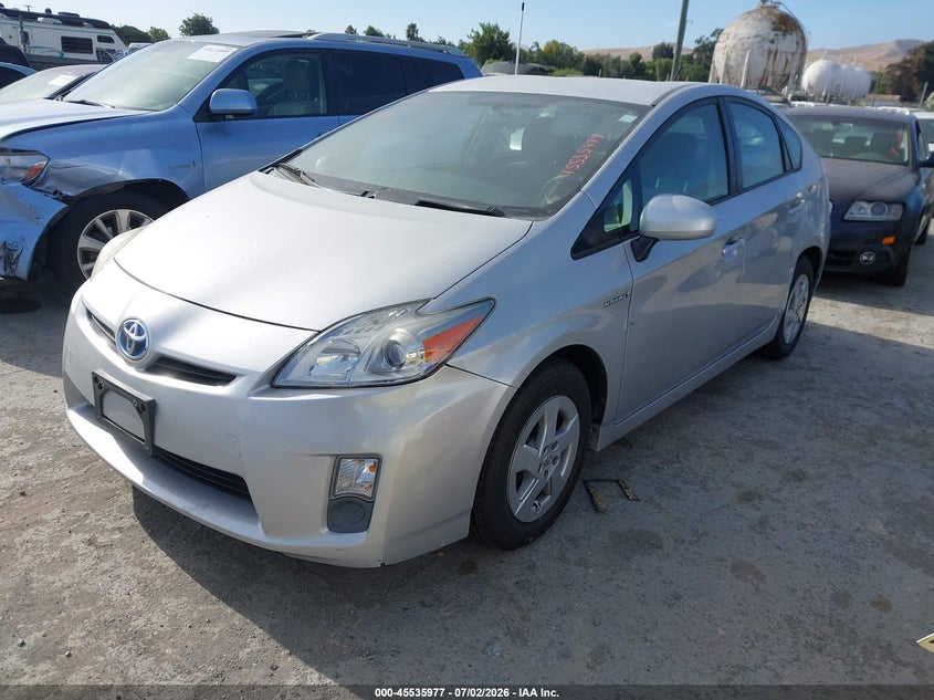 2010 Toyota Prius VIN JTDKN3DU4A5113687 IAAI salvage auction — NORMAL WEAR, Clear - Dealer Only (California), sold $2,450 on 2026-07-09 (photo 2)