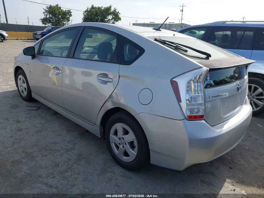 2010 Toyota Prius VIN JTDKN3DU4A5113687 IAAI salvage auction — NORMAL WEAR, Clear - Dealer Only (California), sold $2,450 on 2026-07-09 (photo 3)