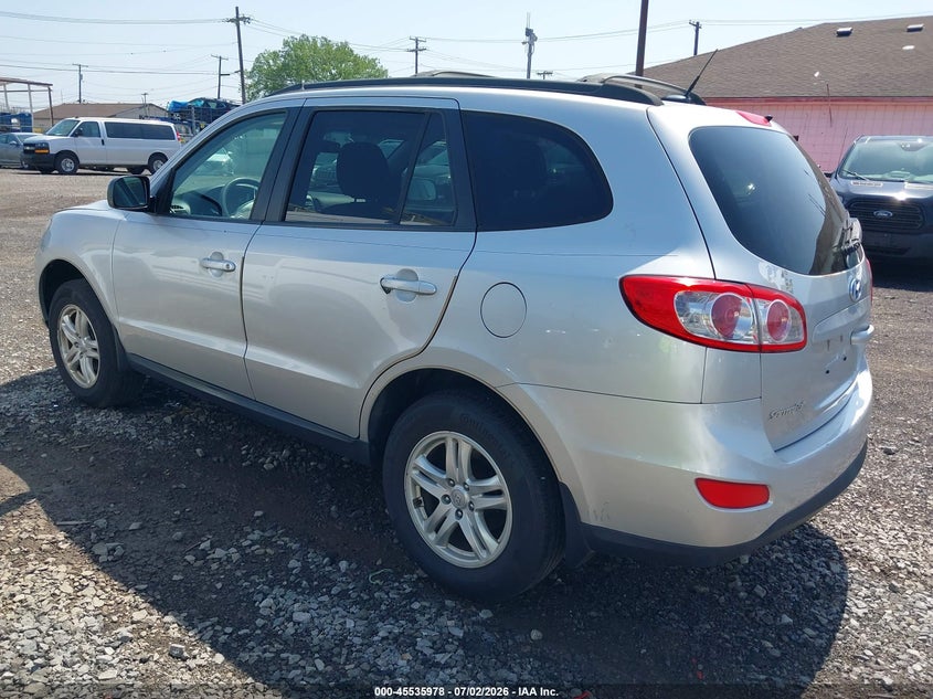 2012 Hyundai Santa fe VIN 5XYZG3AB4CG113047 IAAI salvage auction — NORMAL WEAR, Clear (New York), sold $675 on 2026-07-22 (photo 3)