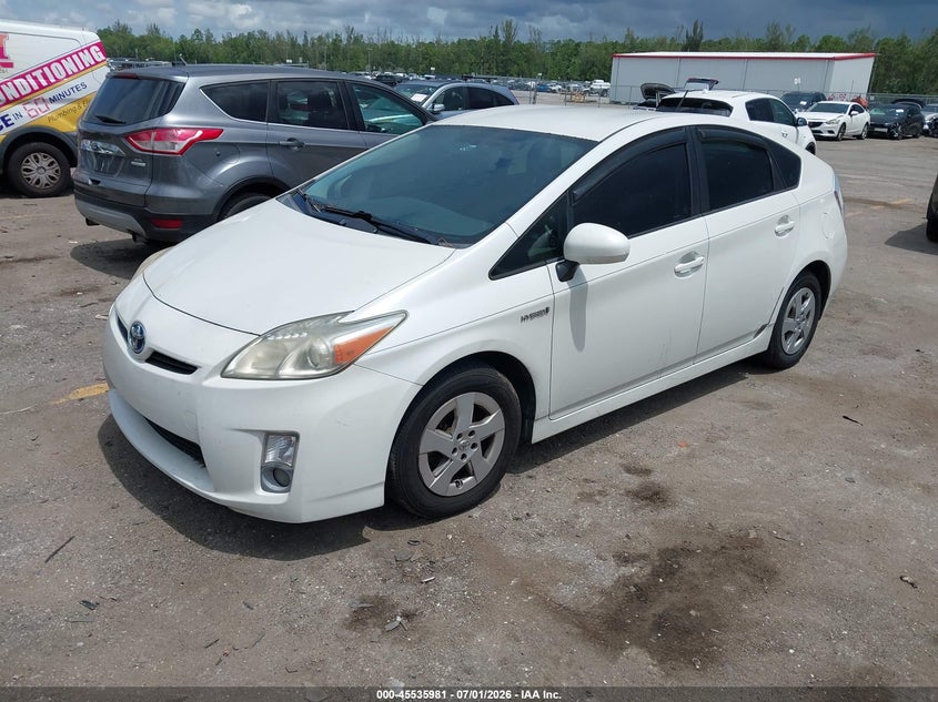 2011 Toyota Prius VIN JTDKN3DU0B0274049 IAAI salvage auction — NORMAL WEAR, Clear (Florida), sold $1,650 on 2026-07-13 (photo 2)